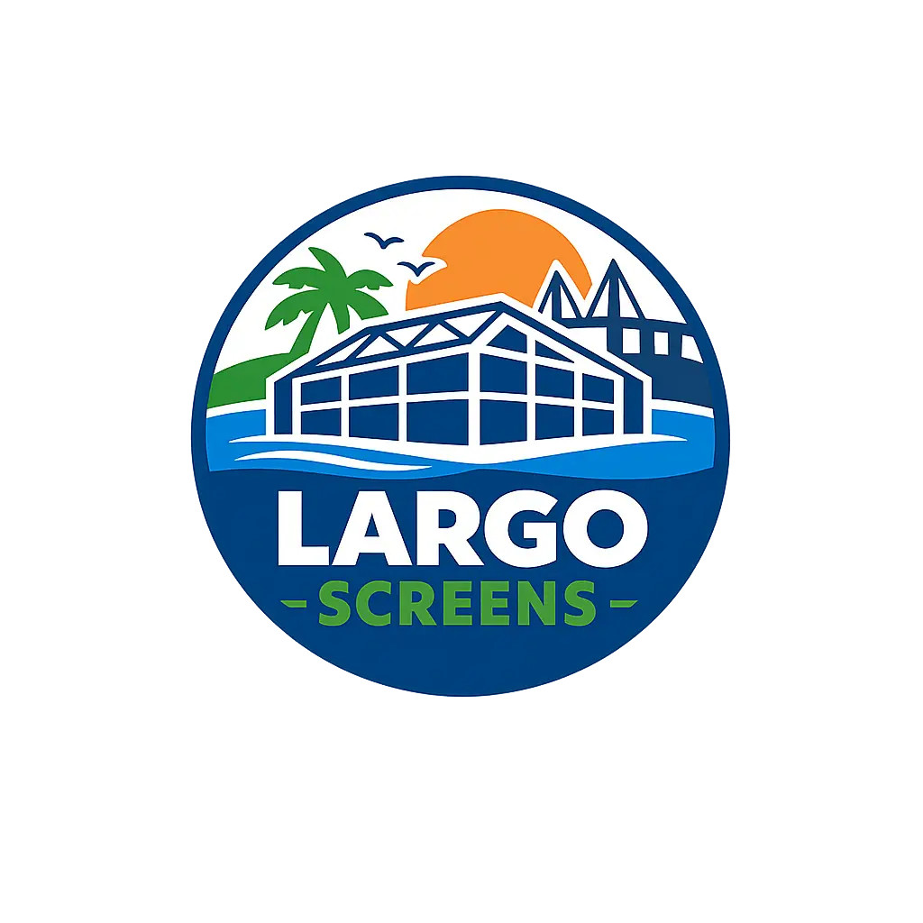 Largo Screens logo for screen enclosures in Largo, FL services